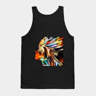 The woman's face Tank Top